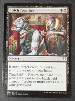 MTG Card - 1x Stitch Together - Commander Anthology - NM/LP, Magic The Gathering - Image 1
