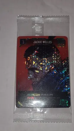 Cyberpunk TCG Jackie Welles Sealed Promo Card - Image 1