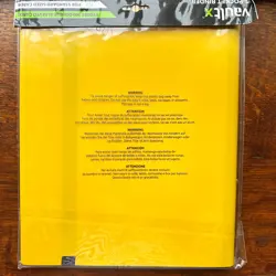 VAULT X 9 Pocket Strap Binder Yellow 20 Page Album 360 Cards Folio Folder - Image 5