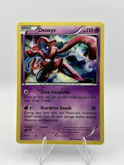 Deoxys 33/108 Rare Roaring Skies Pokemon Card Holo - Image 1
