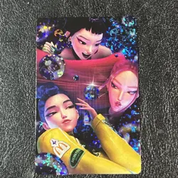 McDonald’s K-pop Demon Hunters Rumi Zoey Mira Card W11 - Image 2