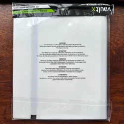 VAULT X 9 Pocket Strap Binder White 20 Page Album 360 Cards Folio Folder - Image 3