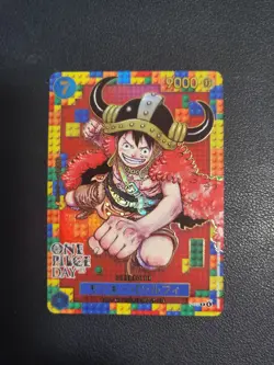 One Piece Day 25 Monkey D Luffy P-110 Promo Card Japanese Edition lego - Image 1