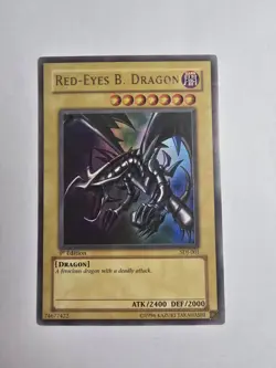 Red-Eyes B. Dragon SDJ-001 Starter Deck: Joey 1st Edition - Image 1