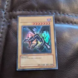 SDJ-001 Red-Eyes B. Dragon Ultra Rare 1st Edition VLP Yugioh Card - Image 1