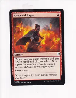 MAGIC THE GATHERING MTG INNISTRAD REMASTERED ANCESTRAL ANGER (#1) - Image 1