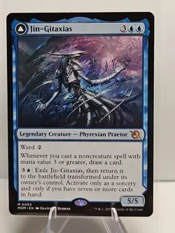 MTG Jin-Gitaxias / The Great Synthesis, March of the Machine (MOM) Magic NM - Image 1