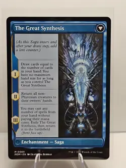 MTG Jin-Gitaxias / The Great Synthesis, March of the Machine (MOM) Magic NM - Image 2