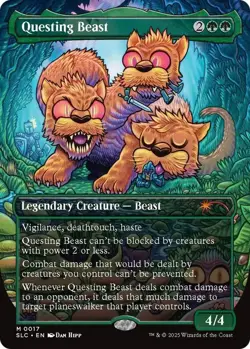 Questing Beast Secret Lair Encyclopedia of Magic Non Foil MTG NM - Image 1