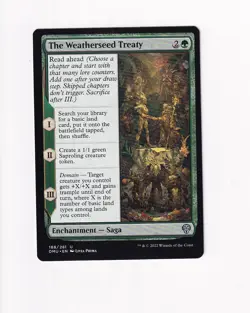 2022 MTG MAGIC THE GATHERING DOMINARIA UNITED THE WEATHERSEED TREATY - Image 1