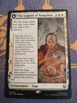 1x The Legend of Yangchen M 0027 Avatar: The Last Airbender Regular Near Mint - Image 1