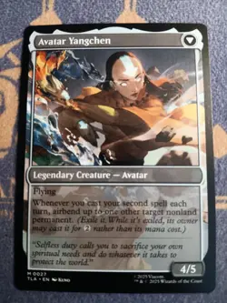 1x The Legend of Yangchen M 0027 Avatar: The Last Airbender Regular Near Mint - Image 2