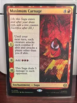 MTG - Maximum Carnage - Foil - SPM 0083 - Spiderman - Rare - Magic - Image 1