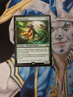 World Shaper MTG Rivals of Ixalan Green Rare Creature Near-Mint x1 - Image 1