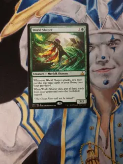 World Shaper MTG Rivals of Ixalan Green Rare Creature Near-Mint x1 - Image 2