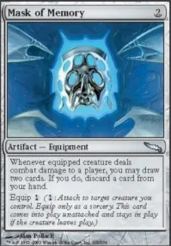 MTG - Mask of Memory - Mirrodin - NM, English Magic FLAT RATE SHIP - Image 1