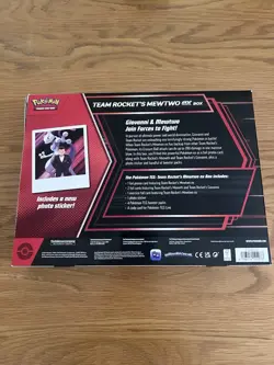Pokemon TCG Team Rocket’s Mewtwo Ex Box | BRAND NEW and SEALED - Image 2