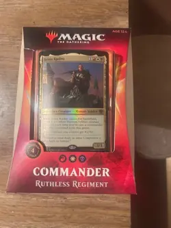 Magic The Gathering Commander 2020 Deck Ruthless Regiment Sealed - Image 1