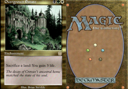 Magic the Gathering -MTG- Overgrown Estate - Image 1