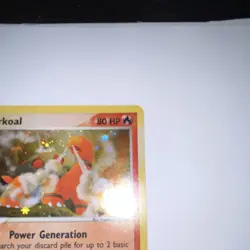 Pokemon Torkoal 80 HP Holo Rare EX Dragon Basic 13/97 2003 TCG Card - Image 3