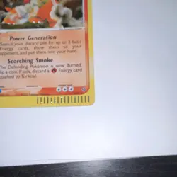 Pokemon Torkoal 80 HP Holo Rare EX Dragon Basic 13/97 2003 TCG Card - Image 4