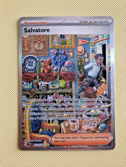 Salvatore 212/162 Temporal Forces Special Illustration Rare Card Pokemon TCG - Image 1