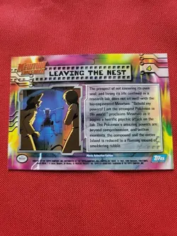 Pokemon: Leaving the Nest #4 Topps Movie Mewtwo Strikes Back 1999 - LP - I99 - Image 2