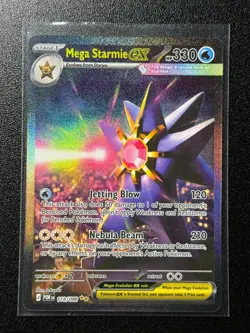 Pokemon TCG- Perfect Order Mega Starmie EX 118/088 Well Centered - Image 2
