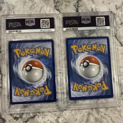 2025 POKEMON Sequential #216 &205 TEAM ROCKET'S MEWTWO EX PSA 9 2025 Black Star - Image 5