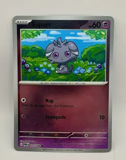 Pokemon Espurr #033/088 English POR Perfect Order Reverse Holo - Image 1