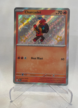 Pokemon Paldean Fates Baby Shiny Lot/2 - Charcadet + Scyther - Pack Fresh! - Image 2