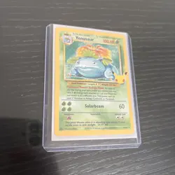 Pokemon TCG Venusaur holo card from the 2021 Celebrations Classic Collection - Image 2