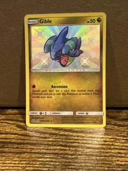 Gible SV38/SV94 Hidden Fates Shiny Vault Holo Rare Pokemon 2019 NM - Image 1