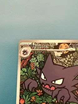 Pokemon Haunter Rare ME: Mega Evolution Black Star Promo 027 NM Near Mint - Image 2