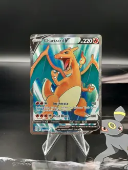 Charizard V - 153/172 - Full Art Pokemon Brilliant Stars NM - Image 1