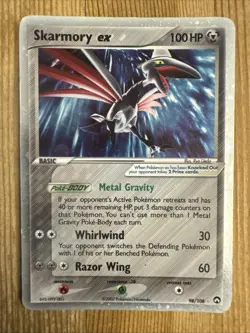Skarmory Ex - 98/108 - Pokemon Power Keepers Ultra Rare HP - Image 1