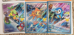 Pokemon 2026 First Partner Illustration Collection Series 1 Promos Set 40-42 - Image 1