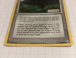 Power Tree 76/92 LP Stamped Reverse Holo Uncommon Pokemon EX Legend Maker 2006 - Image 3