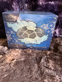 Pokemon TCG Pokemon Center Stellar Crown Elite Trainer Box Factory Sealed New - Image 1