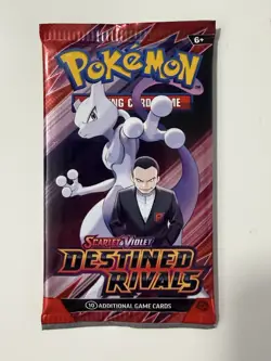 (NEW)🔥22.36g Pokemon TCG Destined Rivals Booster Pack Factory Sealed✅ - Image 2