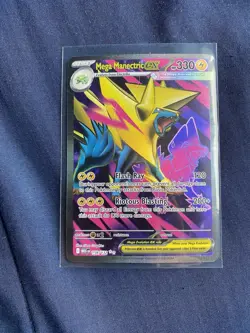 Pokemon Mega Manectric EX 158/132 Me01 Ultra Rare Full Art Holo (English) - Image 1