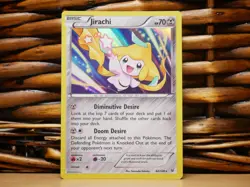 Pokemon JIRACHI 42/108 HOLO RARE | MP Moderate Play | XY Roaring Skies | 2015 - Image 1