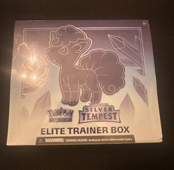 Pokemon Sword & Shield Silver Tempest Elite Trainer Box ETB Sealed - Image 1