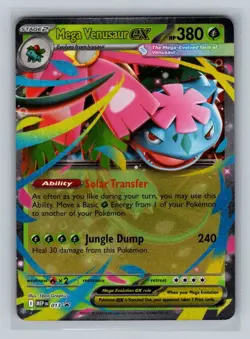 Mega Venusaur ex 13 Promo Pokemon TCG - ME01: Mega Evolution Near Mint - Image 1