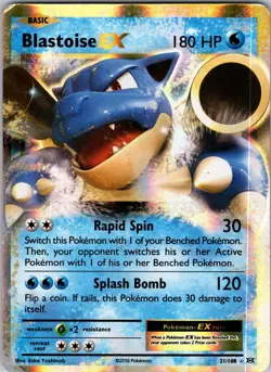 Blastoise EX 21/108 XY - Evolutions Pokemon TCG MP - Image 1