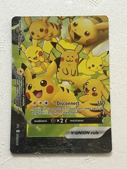 Pokemon Pikachu V-Union Complete Set Near Mint SWSH139 SWSH140 SWSH141 SWSH142 - Image 5