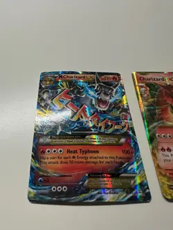 Mega Charizard EX 12/83 (MP) + Charizard EX 12/108 (NM) – Pokemon Charizard Lot - Image 4