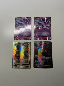 Dragonite EX FA + Hydreigon EX FA + Espeon EX (x2) – Pokemon Ultra Rare Lot - Image 1