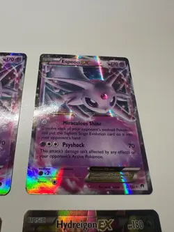 Dragonite EX FA + Hydreigon EX FA + Espeon EX (x2) – Pokemon Ultra Rare Lot - Image 5