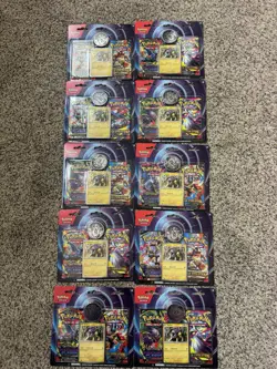 Pokemon Mega Evolution & Phantasmal Flames 2-Pack Blister Raikou - Sealed 🔥 10x - Image 1